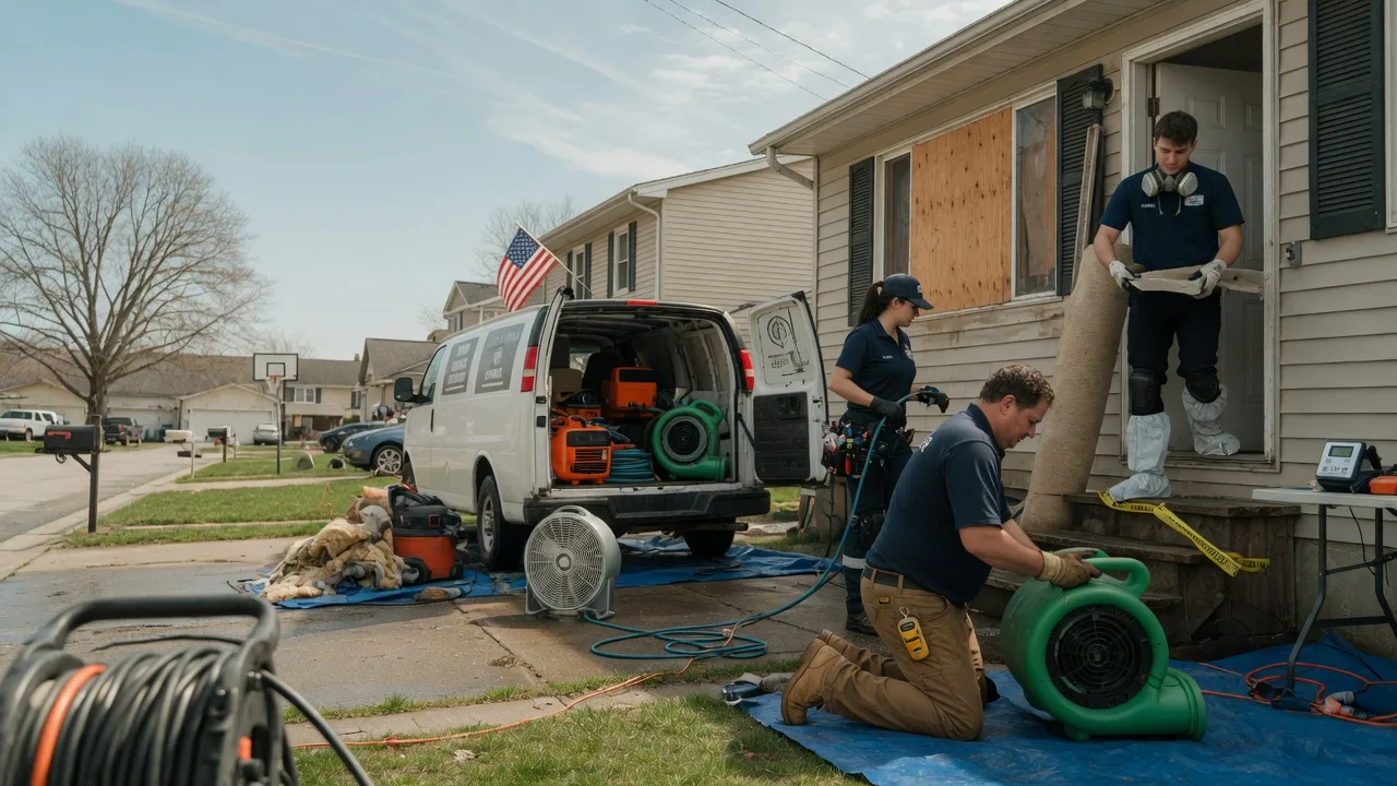 Water Damage Restoration in Lawrenceburg, IN near me